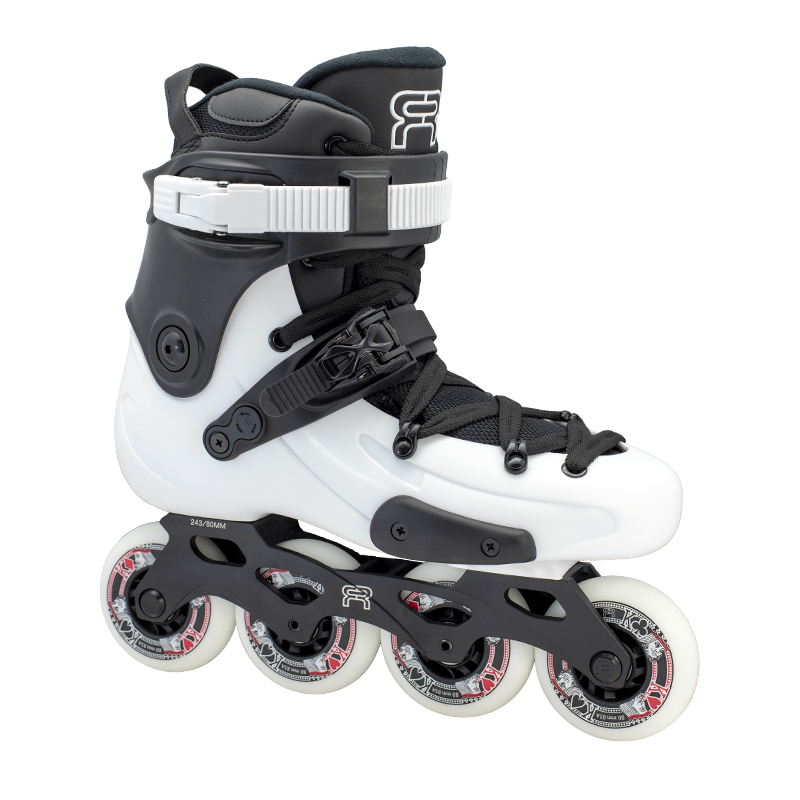 FR Skates FR3 80 white - freeskate riedučiai