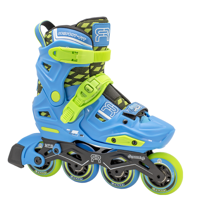 FR Skates - EZX Blue - vaikiški freeskate riedučiai