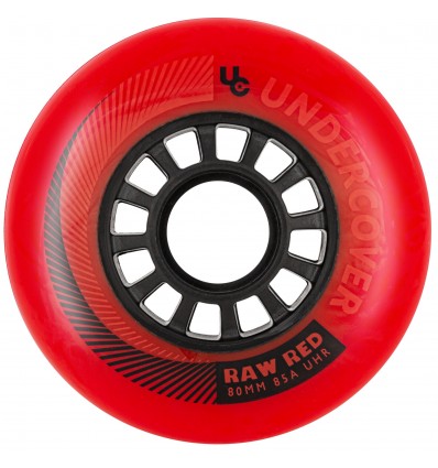Undercover - Raw Red - 85A - riedučių ratukai